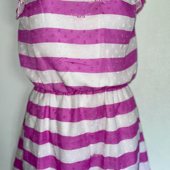 Lilly Pulitzer pink and white stripe dress - Picture 2 of 16